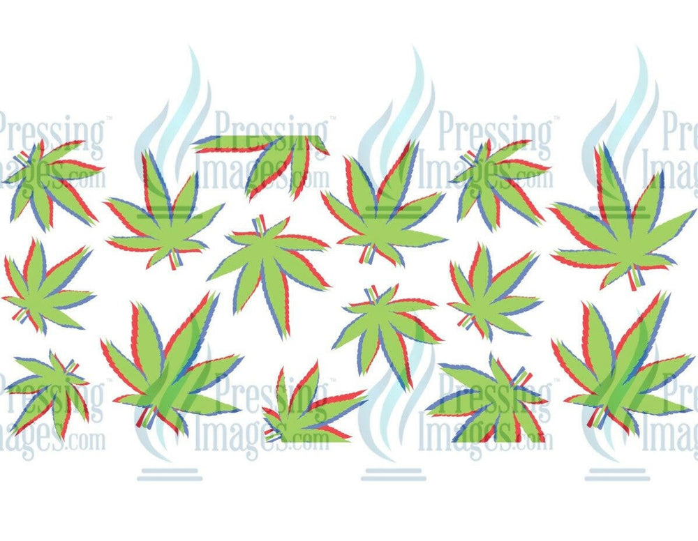 UVW 1212 Weed leaf - Pressing Images