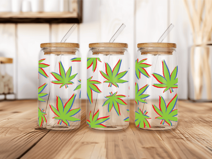 UVW 1212 Weed leaf - Pressing Images