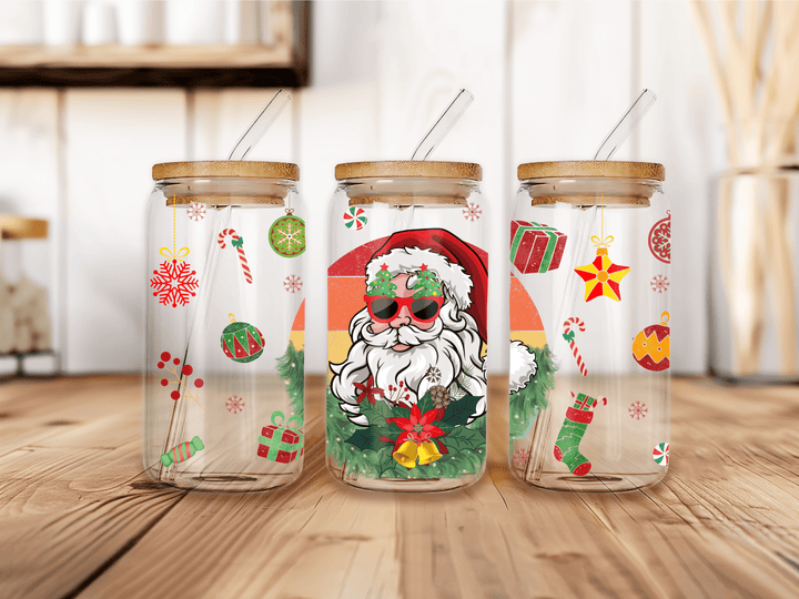 UVW 1224 Retro Santa - Pressing Images