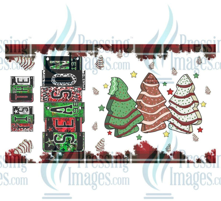 UVW 1226 Tis the season Tree cake - Pressing Images