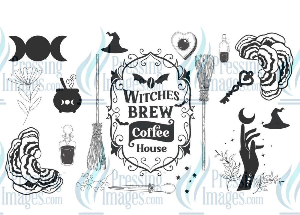 UVW 1238 Witches brew coffee - Pressing Images