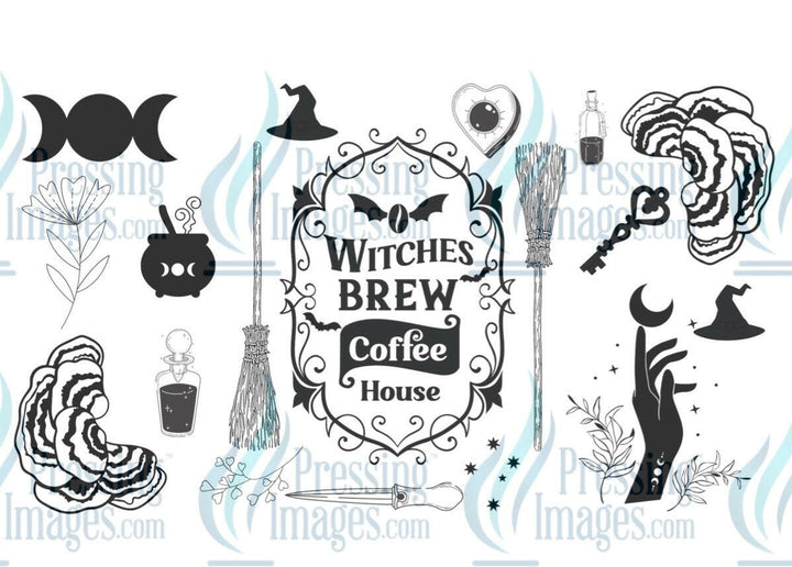UVW 1238 Witches brew coffee - Pressing Images
