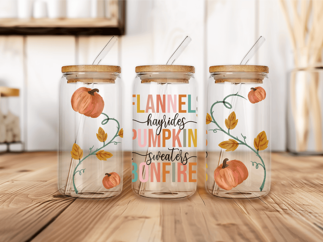 UVW 1256 Flannels pumpkins bonfires - Pressing Images