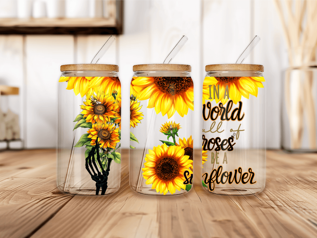 UVW 1262 In a world full of roses be a sunflower - Pressing Images