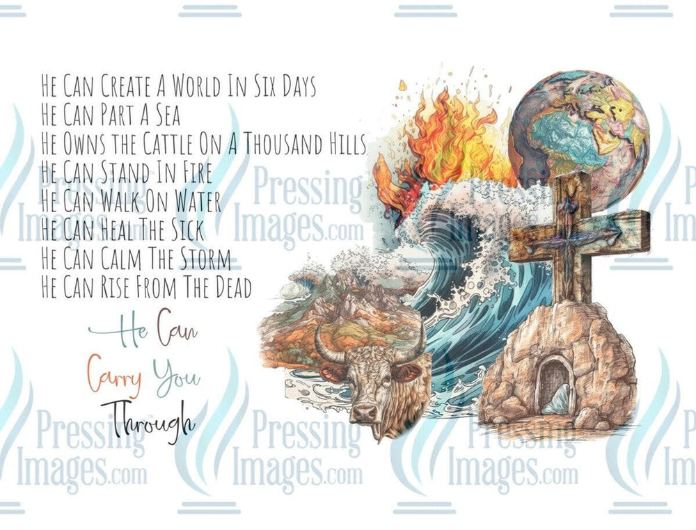 UVW 1264 He can carry you through - Pressing Images