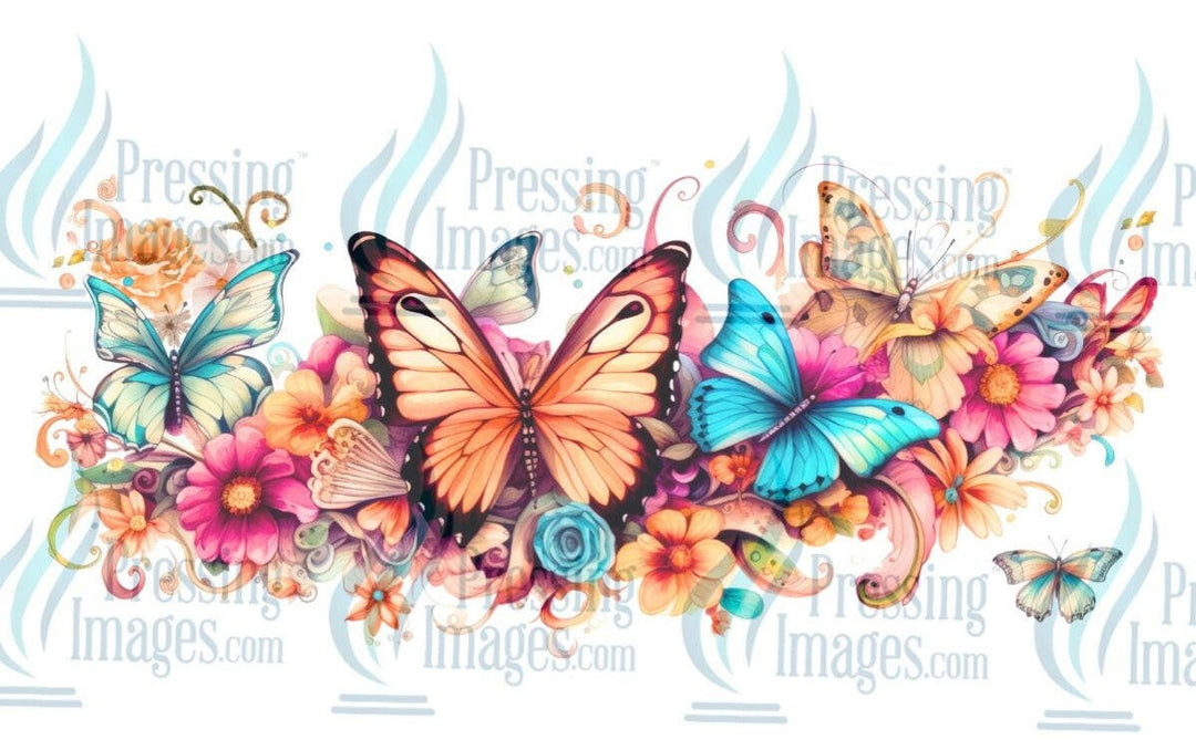 UVW 1269 Butterflies - Pressing Images