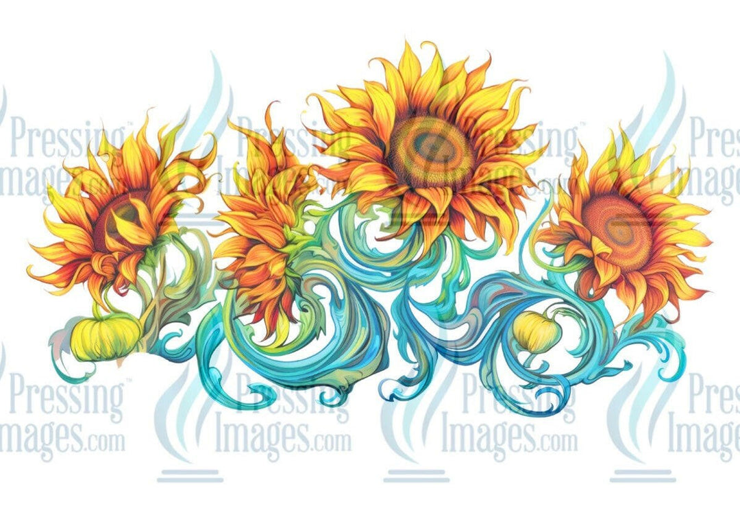 UVW 1273 Sunflower - Pressing Images