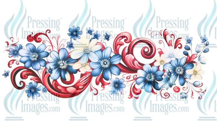 UVW 1283 Flowers - Pressing Images