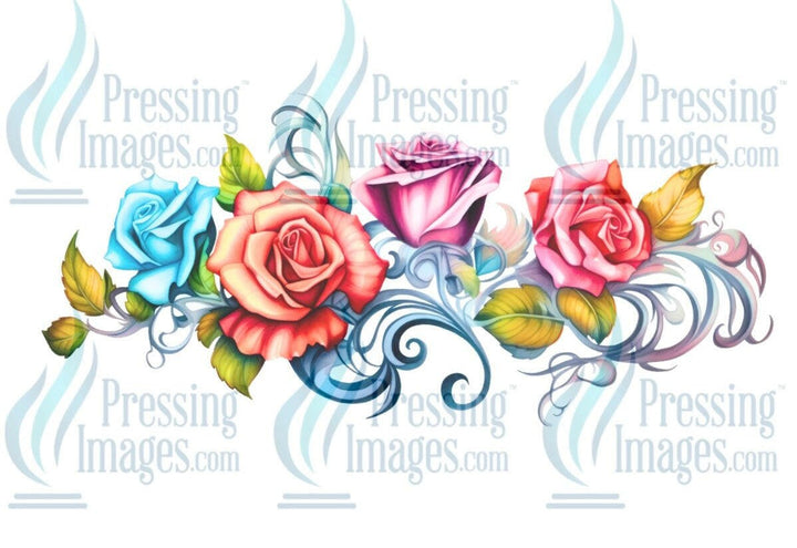 UVW 1285 Flowers - Pressing Images