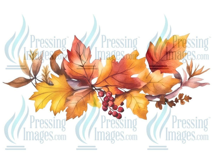 UVW 1295 Fall leaves - Pressing Images