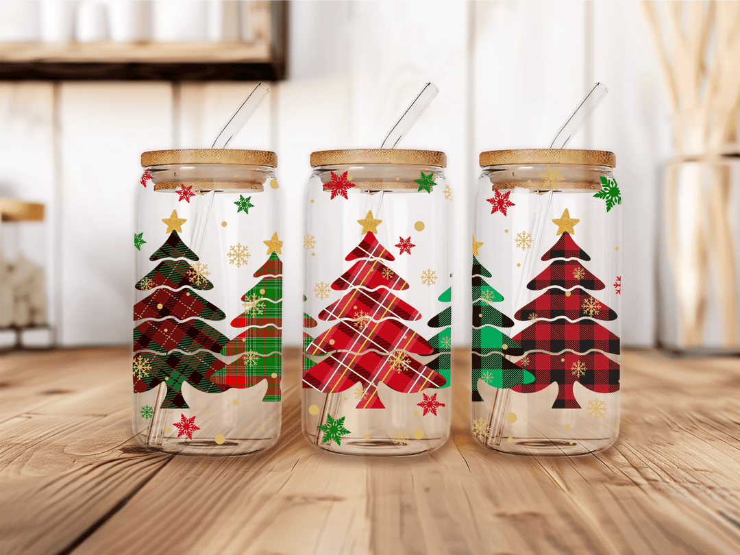 UVW 1307 Plaid Christmas tree - Pressing Images