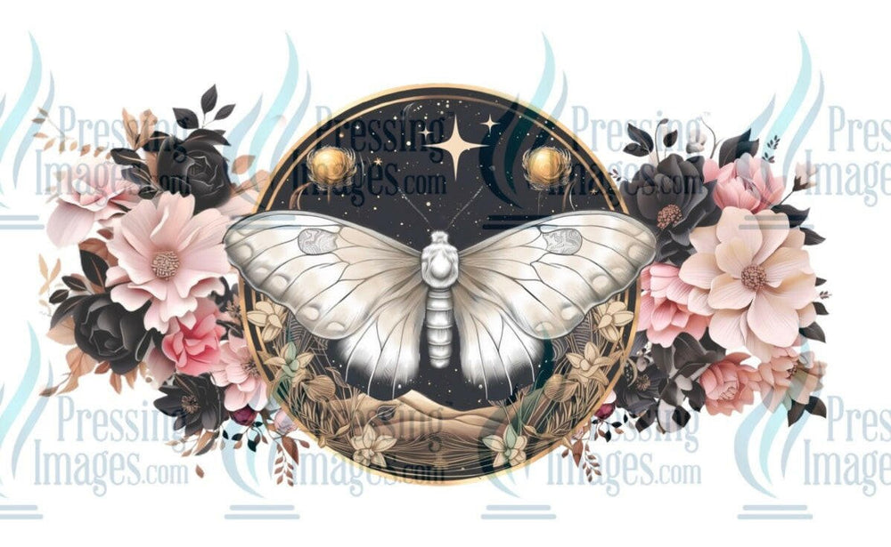 UVW 1309 Celestrial moth - Pressing Images