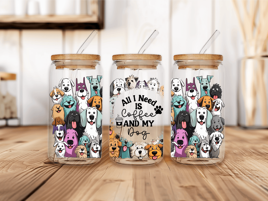 UVW 1319 All I need is coffee/dogs - Pressing Images