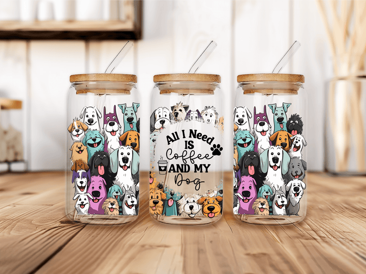 UVW 1319 All I need is coffee/dogs - Pressing Images