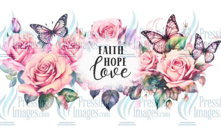 UVW 1321 Faith hope love - Pressing Images