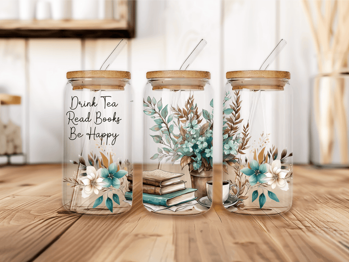 UVW 1325 Drink tea read books - Pressing Images