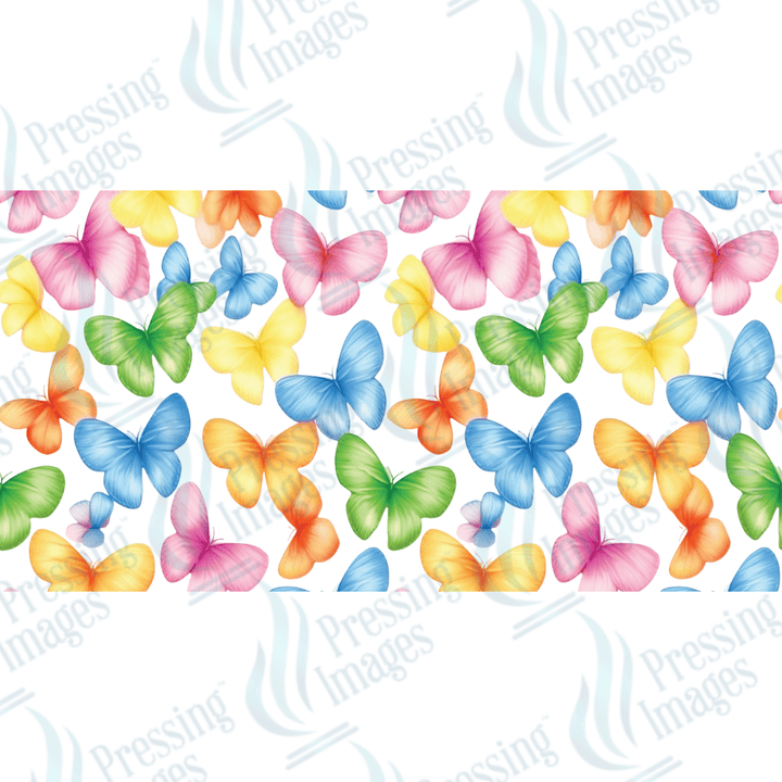 UVW 1333 Floral butterfly - Pressing Images
