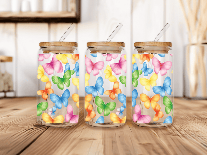 UVW 1333 Floral butterfly - Pressing Images