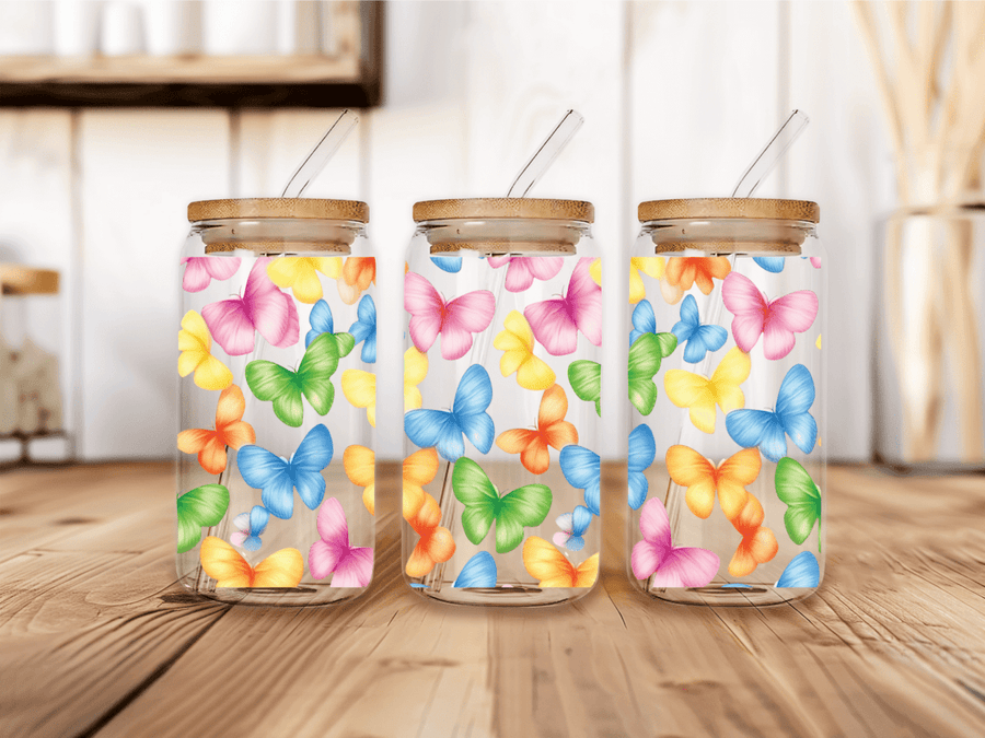 UVW 1333 Floral butterfly - Pressing Images