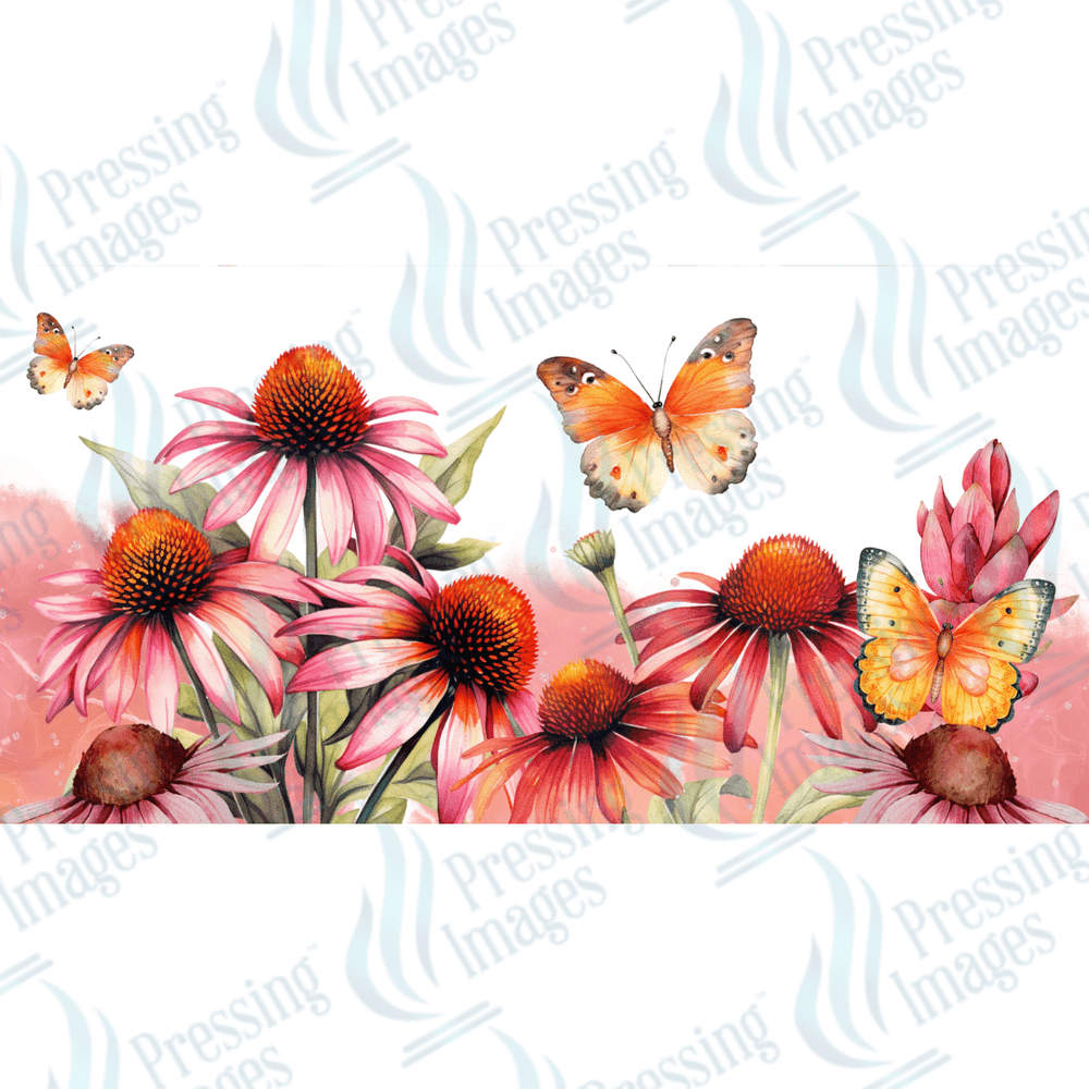 UVW 1334 Red cornflower - Pressing Images