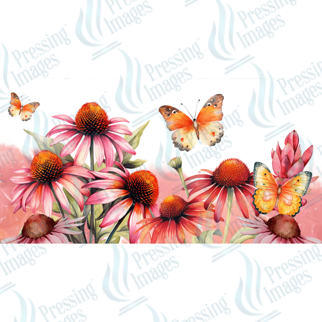 UVW 1334 Red cornflower - Pressing Images