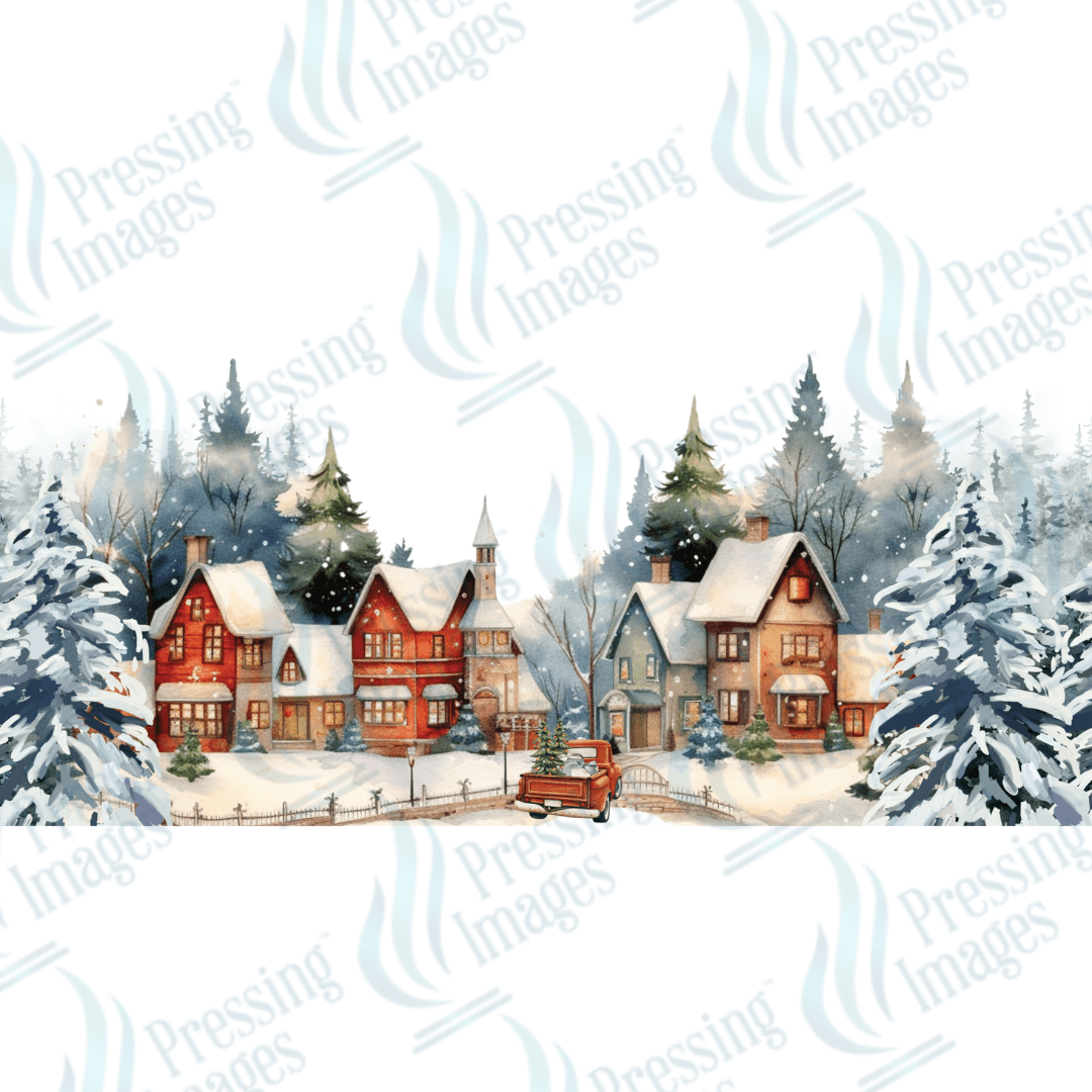UVW 1335 Christmas village - Pressing Images