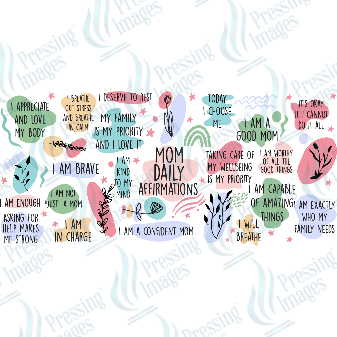 UVW 1338 Mom daily affirmations - Pressing Images