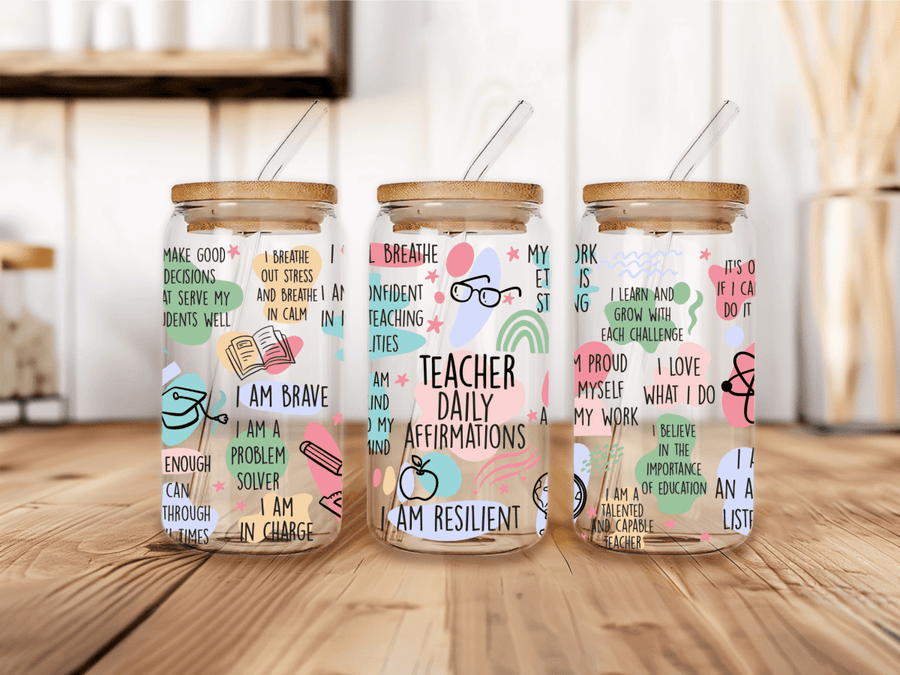 UVW 1339 Teacher daily affirmations - Pressing Images