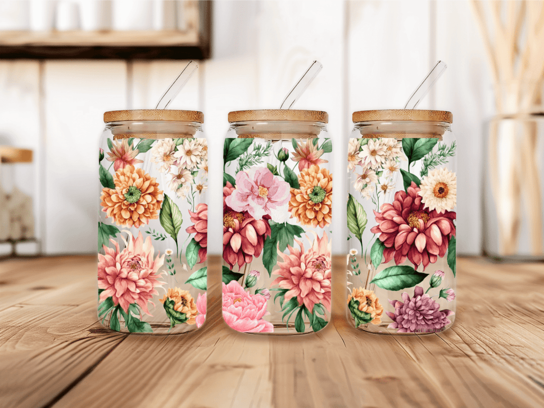 UVW 1340 Floral watercolour - Pressing Images