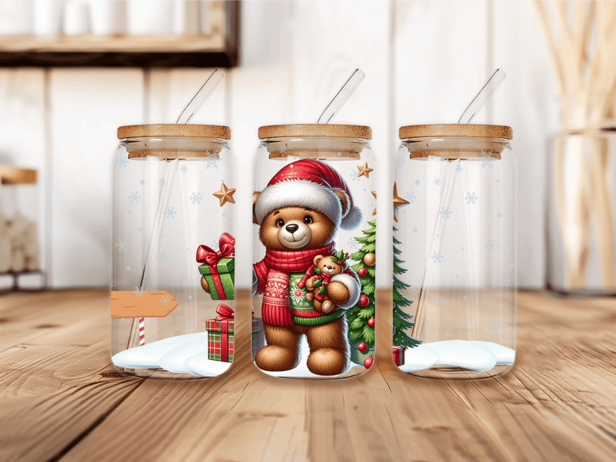 UVW 1343 Santa bear - Pressing Images