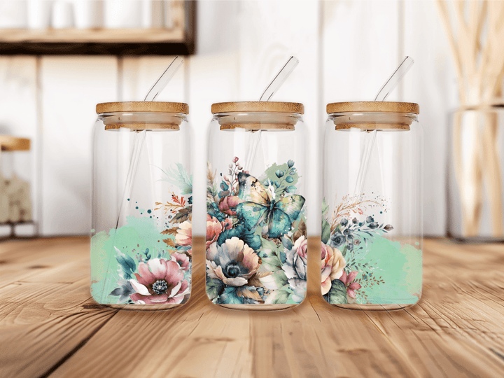 UVW 1347 Flower butterfly - Pressing Images