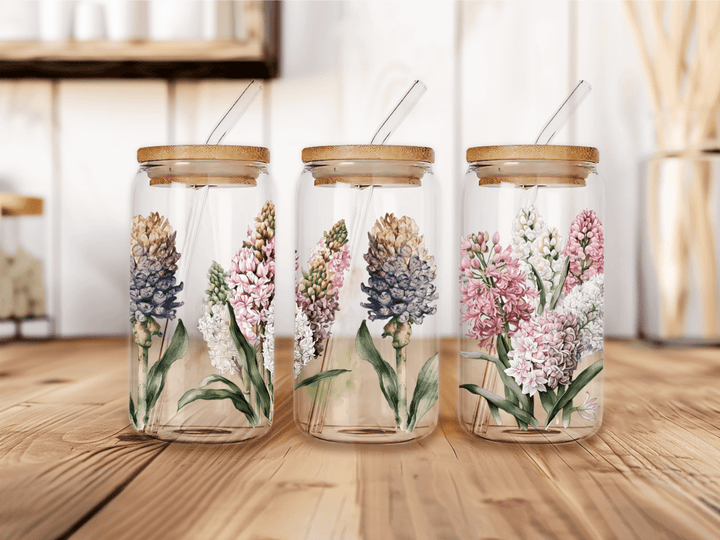 UVW 1350 Lilac floral - Pressing Images