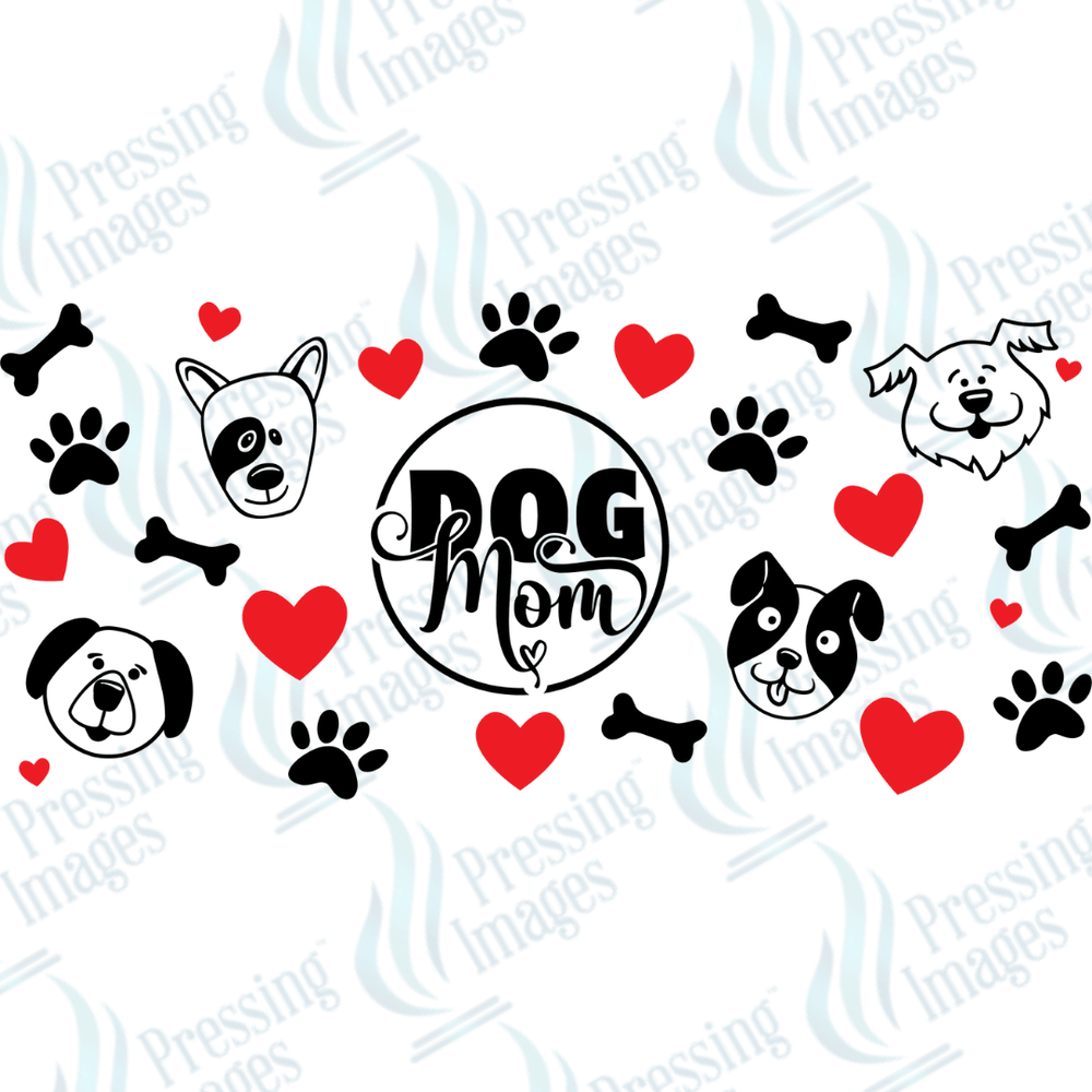 UVW 1355 Dog mom - Pressing Images