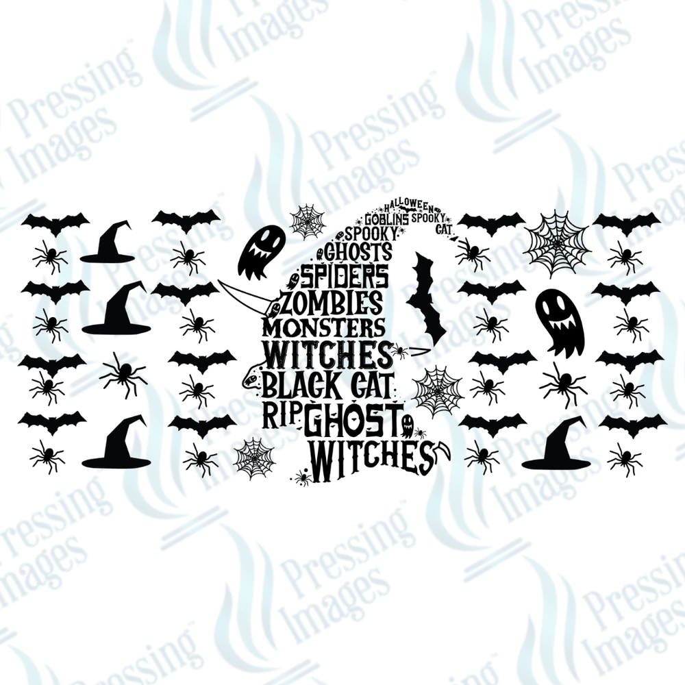 UVW 1361 Halloween witch hat - Pressing Images