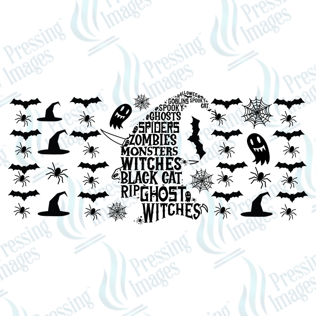 UVW 1361 Halloween witch hat - Pressing Images