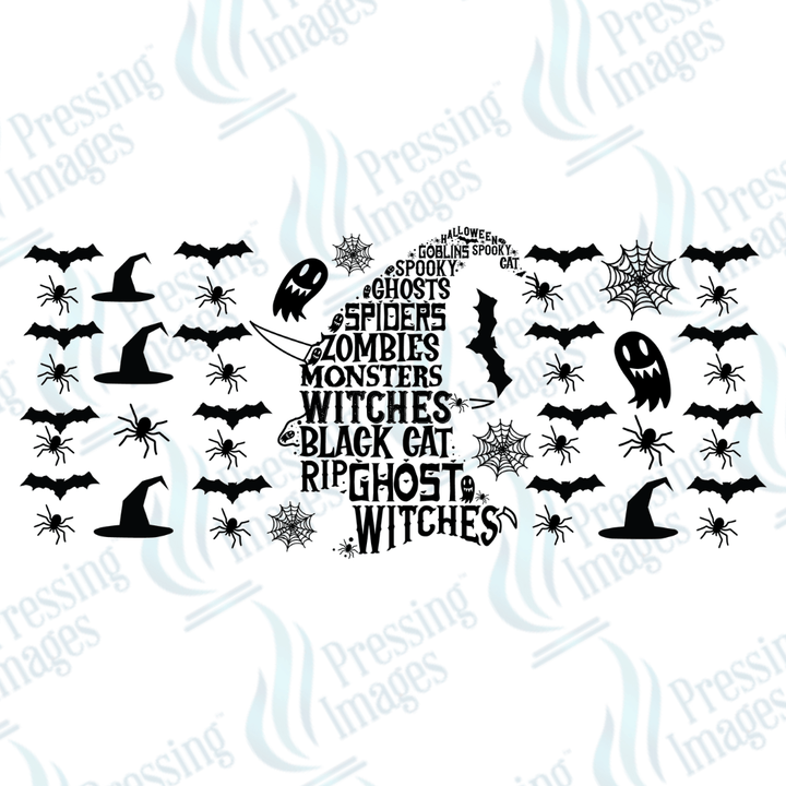 UVW 1361 Halloween witch hat - Pressing Images
