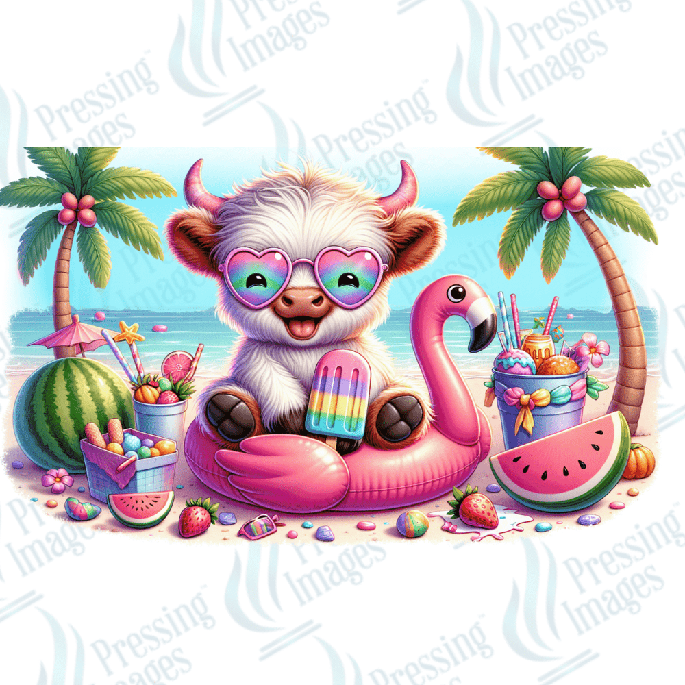 UVW 1367 Cow beach - Pressing Images