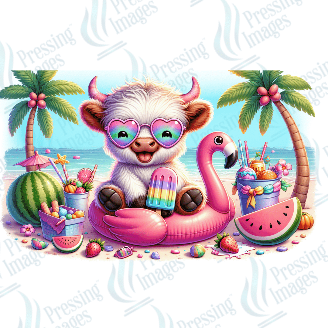 UVW 1367 Cow beach - Pressing Images