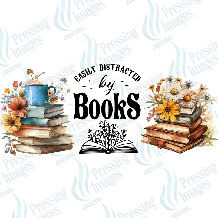 UVW 1368 Easily distracted by books - Pressing Images