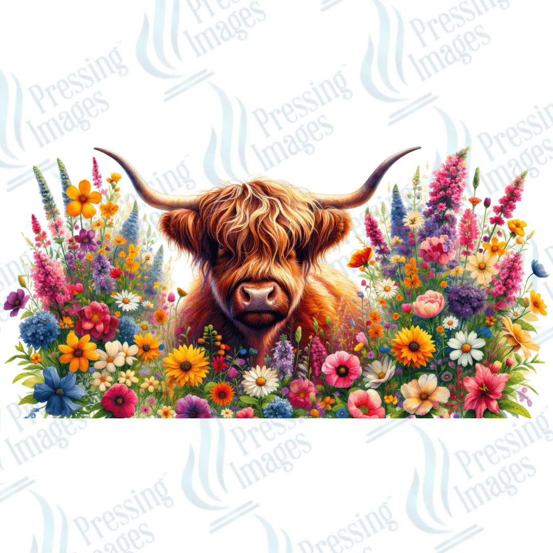 UVW 1369 Highland flowers - Pressing Images