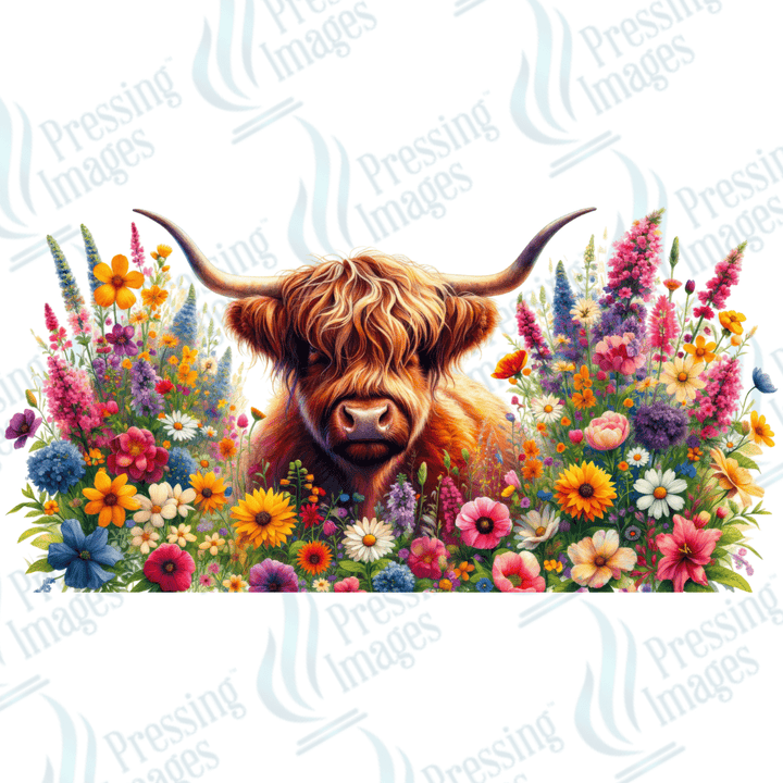 UVW 1369 Highland flowers - Pressing Images