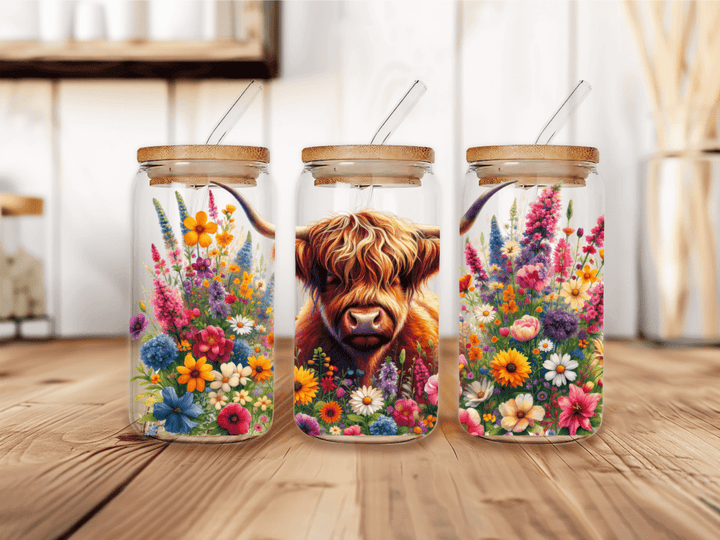 UVW 1369 Highland flowers - Pressing Images