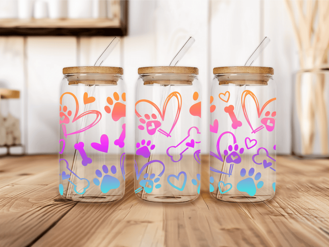 UVW 1371 Dog paw colour - Pressing Images