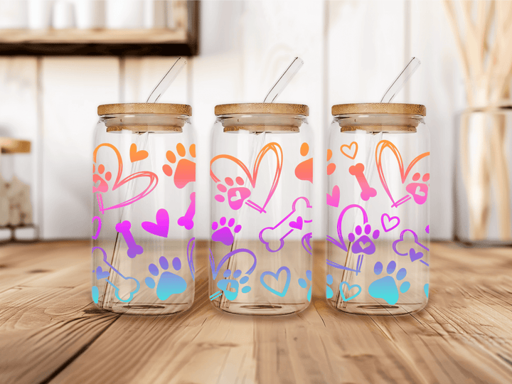 UVW 1371 Dog paw colour - Pressing Images