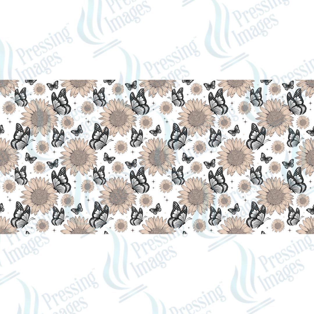 UVW 1390 Golden flowers - Pressing Images