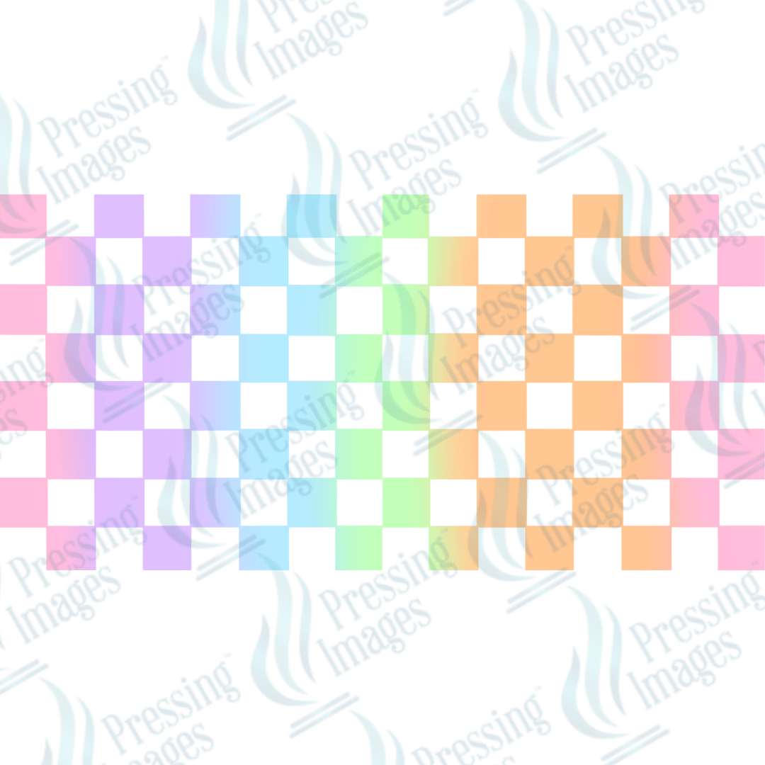 UVW 1405 Rainbow checker - Pressing Images