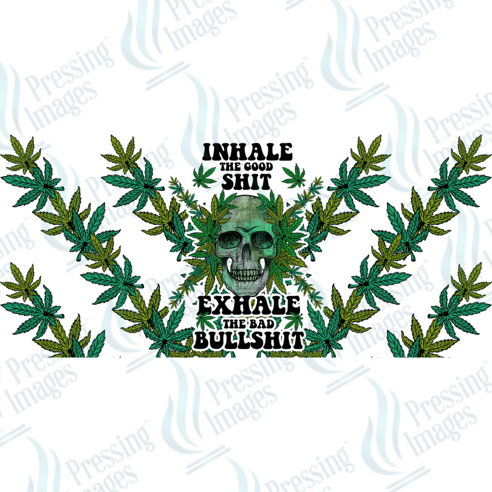 UVW 1450 Marijuana inhale exhale - Pressing Images