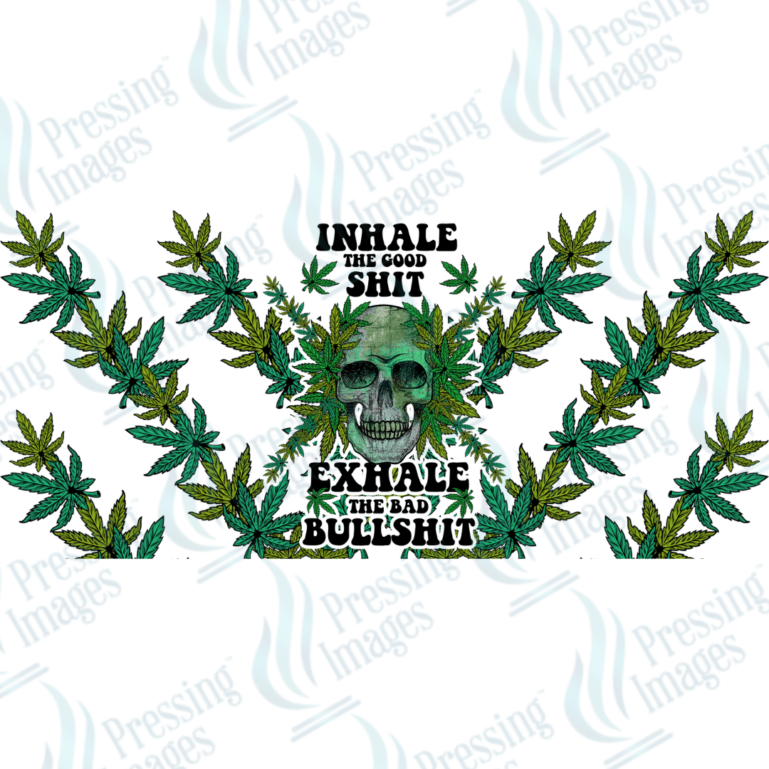 UVW 1450 Marijuana inhale exhale - Pressing Images
