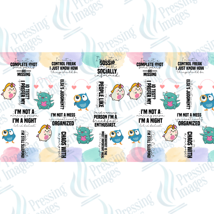 UVW 1454 Blue bird sarcasm - Pressing Images