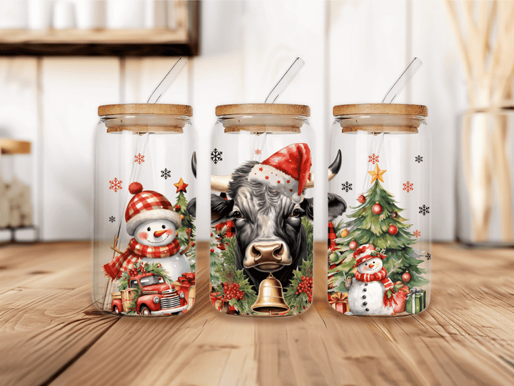 UVW 1467 Christmas cow - Pressing Images